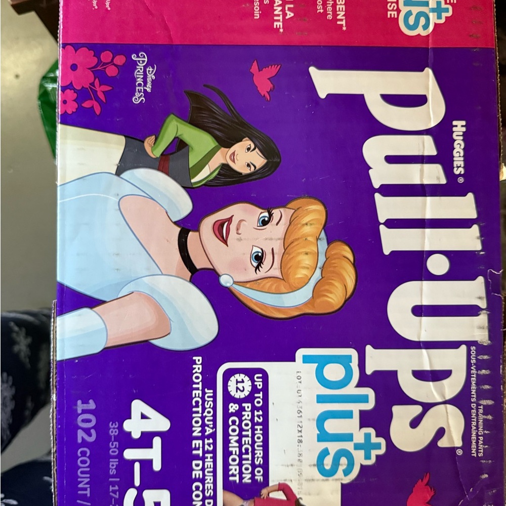 Huggies 4T-5T diaper training pants
